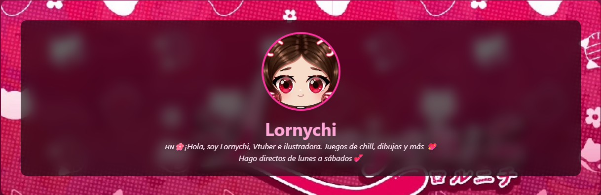 Lornychi — Streamer & Vtuber Portfolio