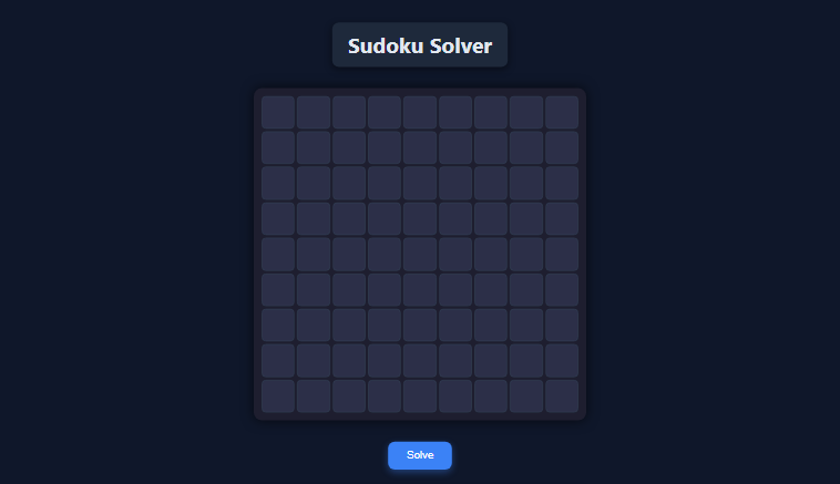Sudoku Solver