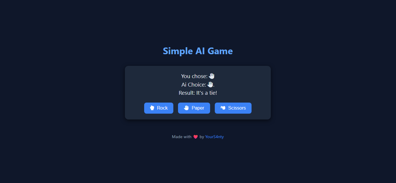 Ai Game (Basic)